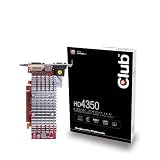 Club 3D HD 4350 Low Profile Edition - Graphics adapter - Radeon HD 4350 - PCI Express 2.0 x16 low profile - 512 MB GDDR2 - Digital Visual Interface (DVI), HDMI
