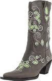 Roper Womens Floral Underlay Mid-Calf Boot