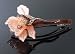 Flower Hair Barrette Clip W/sparkling Rhinestones, Hair Barrette, Hair Accessories, Jewelry Gift