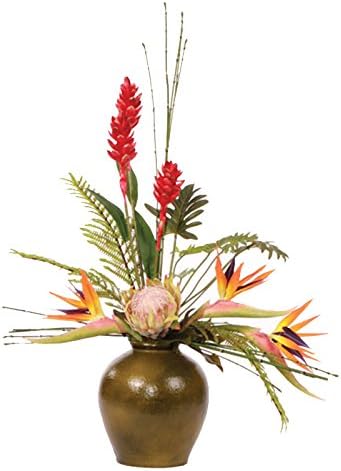 Large Silk Ginger &amp; Protea Arrangement