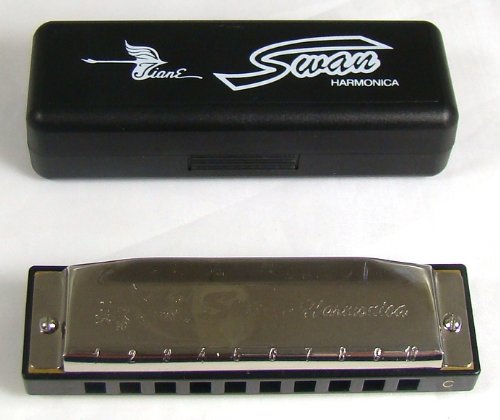 Swan Harmonica Key Of C, 10 Hole, 20 Tone