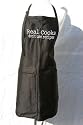 Black "Real Cooks Dont Use Recipes" Embroidered Apron