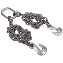 Mazzella DOG Welded Alloy Chain Sling, Fixed-Leg, Grade 100, Load Capacity at 60°
