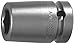 Apex 34Mm15 34Mm Standard Impact Socket, 1/2Inch Square Drive 12Pack