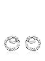 Majestine Pendiente Suelto Spw8740E Oro Blanco