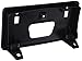 Genuine Honda (71145-S0X-A00) License Plate Base , black