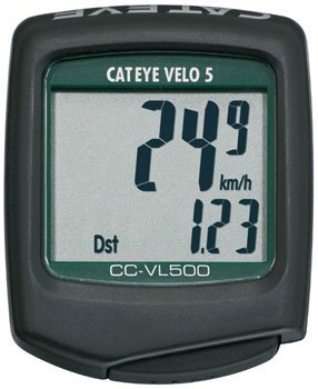 Buy Cateye CC-VL510 Velo 5-Function Bicycle Computer by Cateye