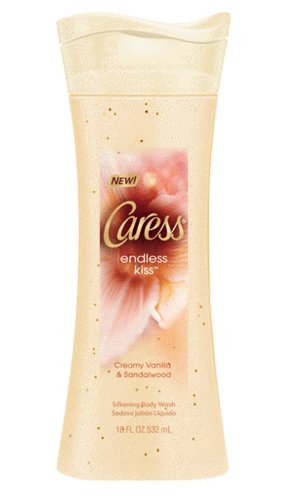 Caress Bodywash, Endless Kiss, 18 Ounce (Pack of 2)