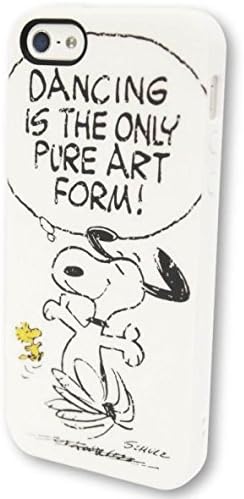 Peanuts Snoopy TPU iPhone5s iPhone5 Case Soft Jacket SNG-66WH (Vintage White)