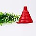 WOOTOP-Red Silicone Foldable Funnel 100% Food Grade Silicone F/Funnel-R