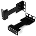 StarTech.com Rail Depth Adapter Kit for Server Racks - 4 in. (10 cm) Rack Extender - 1U