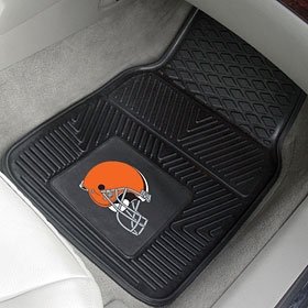 Nifty 8893 NFL-Cleveland Browns Vinyl Universal Heavy Duty Fan Floor Mat