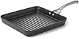 Calphalon Contemporary Hard-Anodized Aluminum Nonstick Cookware, Square Grill Pan, 11-inch, Black