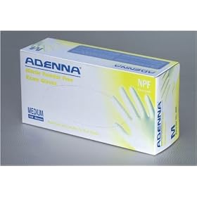Adenna, INC NPF Blue Powder Free Synthetic Nitrile Exam Gloves, 1 Case (1000 Gloves).