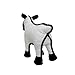 TUFFY - World's Tuffest Soft Dog Toy - Barnyard Sheep - NO Squeakers - Multiple Layers. Made Durable, Strong & Tough. Interactive Play (Tug, Toss & Fetch). Machine Washable & Floats. (Regular)