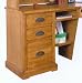 Rustic Oak Corner Office Base File