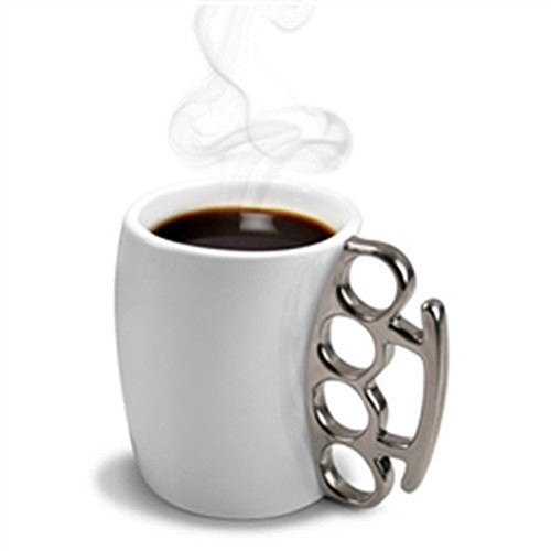 Friendly porcelain cup knuckle duster mug fist mug novelty gift b…