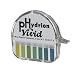Micro Essential Lab 67 Hydrion Vivid Short Range Urine and Saliva pH Test Paper Dispenser, 5.5 - 8.0 pH, Single Roll