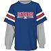 Reebok New York Giants Kids 4-7 Long Sleeve Team Color/Grey Layered T-Shirt