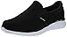 Skechers Sport Men's Equalizer Persistent Slip-On Sneaker, Black/White, 10.5 XW US