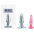California Exotics / Swedish Erotica Art Deco 4.5" Butt Plug Probe Adult Sex Toy Kit