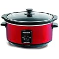 Morphy Richards Accents 48728 Slow Cooker 3.5 Litre, Red