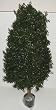 44" INDOOR / OUTDOOR Boxwood Tower Topiary Tree
