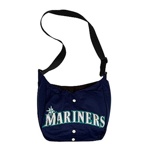 Seattle Mariners Navy Blue Veteran Jersey Tote Bag