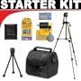 Deluxe DB ROTH Accessory STARTER KIT For The Nikon Coolpix P90, P80, P5000, P5100, P6000, 7900, 5900, 4200, 5200, 3700, S10, P3, P4 Digital Cameras