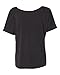 Bella + Canvas Ladies' Slouchy T-Shirt L CHARCOAL/ BL TRB