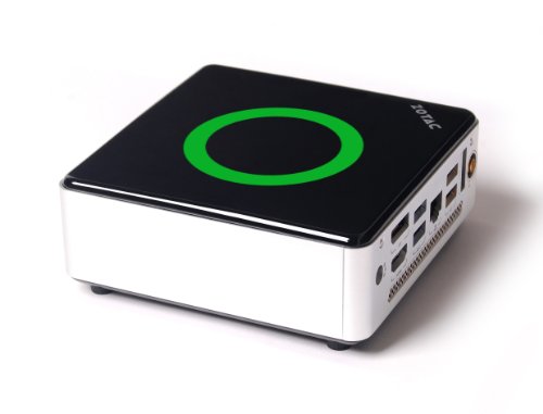 Zotac ZBOX NANO AD12 Plus Mini PC (AMD E2-1800 1.65 GHz, 2GB RAM, 320GB HDD, Wi-Fi, Bluetooth, UK and EU Plug)