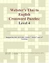 Webster's Thai to English Crossword Puzzles: Level 4
