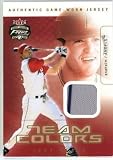 Troy Glaus Anaheim Angels 2003 Fleer Focus JE Team Colors Game Jersey #TG Baseball Card