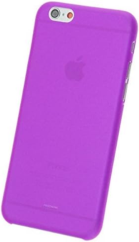 Iphone 6 Case, 4.7 Inch Ultra Slim 0.3mm Case / Extremely Thin Transparent TPU Clear Back Cover / Air Thin (Does NOT Fit I Phone 5 5s 5c 4 4s or 6 Plus 5.5 Inch Screen) - Lifetime Guarantee (Purple)
