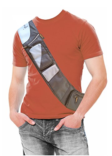 CrossPaq Forgetting Your Wallet, Keys, Mobile, Glasses, etc. Your Pockets on the Go! Cross Body Bag