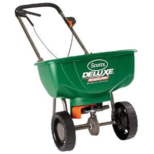 Scotts 74434 Deluxe EdgeGuard Broadcast Spreader by 