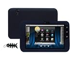 iShoppingdeals - for Dell Streak 7 Tablet WiFi Soft Silicone Case Skin Cover, Black