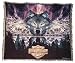 Harley Davidson Motorcycles Wolf Mountain Throw Blanket Rug Afghan New Gift