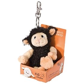 heunec 199279 - Friendsheep "Blacky Moonlight" Keyring Pendant, 12 cm