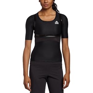 Buy adidas Ladies Techfit Powerweb High-Compression Tee by adidas