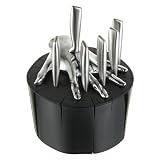 Five Finger Fillet Black Steak Knife Holder Designed By Raffaele Iannello