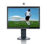Wallmonkeys Peel and Stick Wall Decals - Lcd Monitor and Soccer Player and Ball - Removable Graphic
