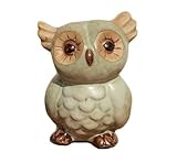 フクロウの置物  【オーナメント/雑貨/縁起物/鳥/オブジェ/インテリア/ガーデン】 YTS