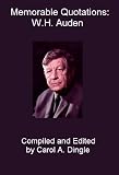 Memorable Quotations: W.H. Auden