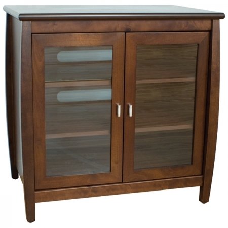 Techcraft SWD30 30-Inch Tall-Boy Credenza For Flat Panel Televisions Walnut