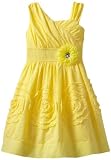 My Michelle Girls 7-16 Flower Belted Printed Dress