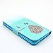 Deego PU Leather Magnet Flip Case with Kickstand and Card Holder for iPhone 6 (4.7-Inch) - Balloon and House Pattern