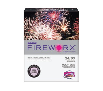 Fireworx Colored Multi-use Paper, 8 1/2