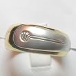 14K Two-Tone Gold Diamond Man's Ring