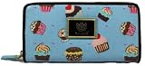 Cupcake Design Zip around Wallet